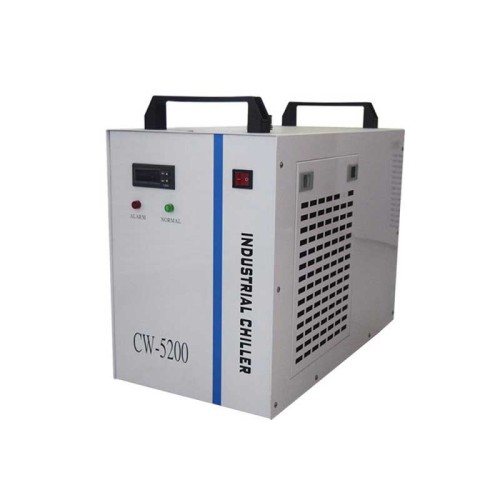 Industrial Water Chiller for CO2 Laser Engraver Machine,  CW-6000 Portable Industrial Air Cooled Chillers CO2 Laser  Chiller