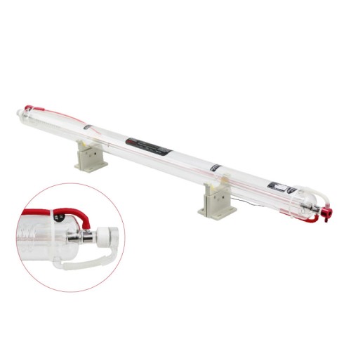 150W Socoje CO2 Laser Tube 1650mm Long 80mm Dia. With Advanced Coating 10000hr Service Life for Laser Engraver Cutter Laser Engraving Machine FDA Approved 1pc