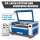 150W Socoje RECI W6 CO2 Laser Cutter 1300×900mm with S&A5200 Water Chiller 1 set