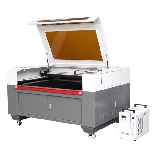 51 x 35 Inches CO2 Auto Focus Laser Engraving Cutter Machine RECI 150W  With Industry Chiller Compatible With Light Burn Software