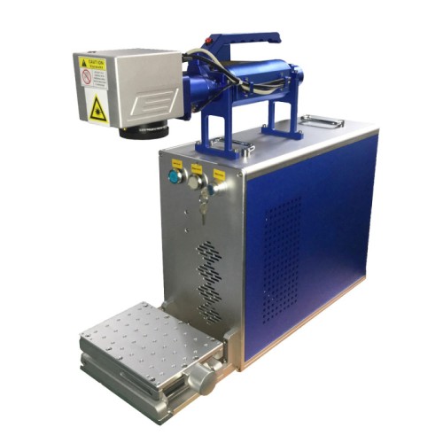 30W Fiber Laser Marking Machine With  Hand Held EZ Cad FDA Certified