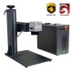 Affordable Cost  50W  Fiber Laser Engraving Marking Engraver Machine for Guns Stippling Metal Polymer Plastic