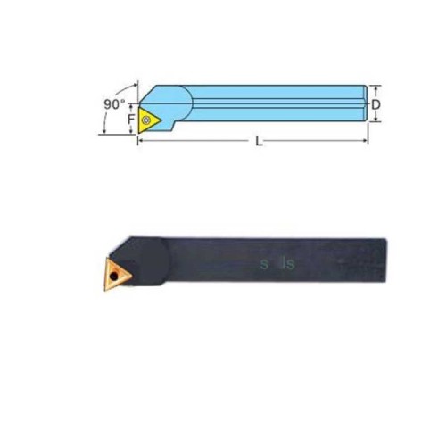 Socoje Tools 12-252-412 Indexable Carbide Tipped Boring Bar 3/8″ Shank 3/8″, S06m-stfcr2 ,tin Coated Insert