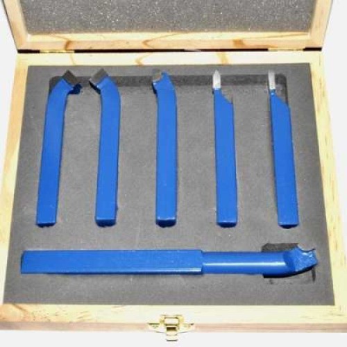 Socoje Tools 12-279-A05 6 pcs 1/2 inch Carbide Tipped Tool Bit Set