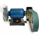 8 inch Multitool Grinder 1HP 120V, assembled with 8CW attachment (2x48 belt - 8 inch contact wheel)