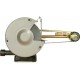 8 inch Multitool Grinder 1HP 120V, assembled with MT482 2x48 attachment