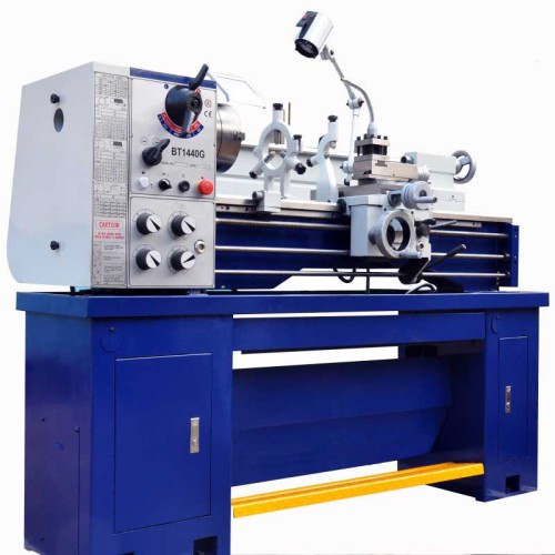 Socoje Tools 14 inch x 40 inch Gear Head Toolroom Metal Lathe with 2 inch Bore Single-Phase | BT1440G-1