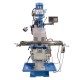 Vertical Turret Mills 10 inch x 50 inch Multiple Speed Drill Mill Machine DRO