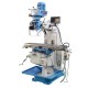 Vertical Turret Mills 10 inch x 50 inch Multiple Speed Drill Mill Machine DRO