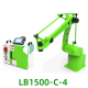 Robotic 6 Axis Automatic Arm Welder - Flexible Machine Accessory - LB1500-C-4 - with Industrial Sheet and Aluminium Pipe