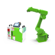 Robotic Arm - 6 Axis - LT1500-C-6 - Collaborative - Compact Palletizer - Welding Robot