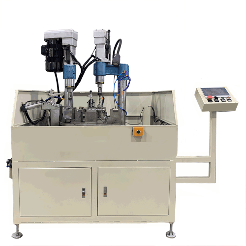 CE Certified Automatic Drilling & Tapping Machine - Rotary Table Eight Station - For Motorcycle Bracket Production - Professional Factory