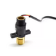 Hall Effect Water Sensor Flow Pulse Signal Style G1/2" Nylon Water Flow Sensor Suitable for Instant Water Heater