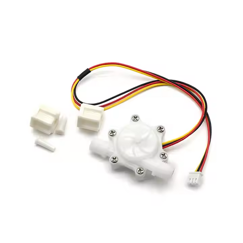 Food Grade Plastic 1/2" 3/4" 1/4" OEM Turbine Flow Sensor Hall Effect 4-20ma Water Flow controller water flow switch sensor