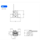 High Quality Pulse Flow Sensors Hall Effect Water Flow Meter 3-24V 0.3-3.0L/min For Water Dispenser Water Flow Sensor