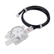 Micro Optical Water Flow Sensor Heat Pump Water Flow Switch Sensor PVC Fluid Water Flowmeter Switching Sensor