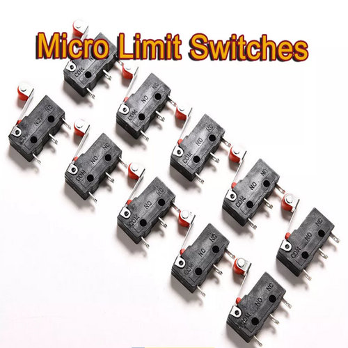 Limit Switch Roller type 250V 5A N/O N/C Micro Limit Switches V-Slot CNC 3D