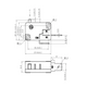 KW11-7-1 Micro Switch Limit Switch 2 Pin VDE CE SPST 15A 125V/250VAC T125