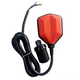 Height 220V High Temperature Waterproof Italy Type Plastic 5M Cable Float Switch for Water Tank With Wire HT-M15-19 OEM