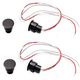 RC-36 NC+NO Recessed Security Window Door Contact Sensor Alarm Magnetic Reed Switch 2 Sets