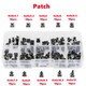 100 PCS 10 Models 6*6 Tact Switch Tactile Push Button Switch Kit Height: 4.1 5~12MM DIP 4P Micro Switch 6x6 Key Switch