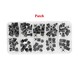 100 PCS 10 Models 6*6 Tact Switch Tactile Push Button Switch Kit Height: 4.1 5~12MM DIP 4P Micro Switch 6x6 Key Switch