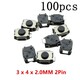 100pcs Car Remote Control Key Tactile Switches Buttons Touch Key For Hyundai,Nissan,Honda,VW,Toyota,Kia,Peugeot