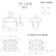 10Sets Momentary Tactile Switch 4PIN SMT/DIP 12X12mm H=9.8/9/16.8mm With Cap Tact switch Push Button Switch