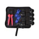 12Pcs Solar Crimper 6Pairs Solar Connectors 1Pair Solar Connector Spanner Wrench Solar Crimper Tool Kit