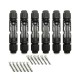 12Pcs Solar Crimper 6Pairs Solar Connectors 1Pair Solar Connector Spanner Wrench Solar Crimper Tool Kit