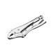 CR-V 10 inch 250mm Round Nose Pliers Vise Grips Curved Jaw Locking Pliers 40Pcs