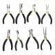 8PCS Mini Pliers Tools Kit High-Quality Metal Durable Portable Lightweight For Jewelry Making Beading DIY Projects