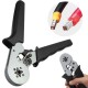 Self-Adjustable Terminal Crimping Tool with 0.08-6.0mm² Range Ergonomic Nylon Handle Uniform Pressure Crimp Ideal