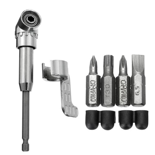 5PCS Extended Bit Holder Set with Premium Quality 25mm PH1 PH2 PH3 PZ2 Heads Versatile Use Sturdy High-Endurance