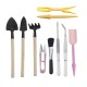 Socoje Garden Tools Succulent Transplanting Garden Planting Bucket Shovel Hand Tools Set Bonsai Set Kit Garden Watering Tools Kit 23pcs