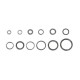 280/Pcs Aluminum Flat Washer Gasket Set M5/6/8/10/12/14/16/20 Flat Ring