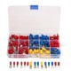 280Pcs Spade Terminals Insulated Cable Connector Electrical Wire Crimp Butt Ring Fork Set Lugs Rolled Kit