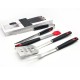 4PCS BBQ Stainless Steel Barbecue Utensils Kit Outdoor Grill Tools Brush Tong Tools Kit