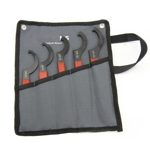 5PCS High-Speed Steel Wrench Set APU13 16 ER25 32 40 - Versatile Durable Tool Set for Precision Work-holding Fixtures