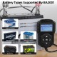 12V 24V Socoje Automotive Battery Load Tester 100-2000 CCA Car Battery Analyzer Auto Cranking and Charging System 1pc