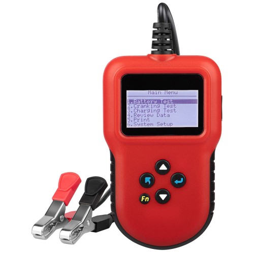 12V  CCA 220AH Socoje Automotive Load Battery Tester Digital Analyzer Bad Cell Test Tool for Car/Boat/Motorcycle 1pc