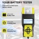 BA1000 Lead Acid Flooded AGM GEL EFB Vehicles 12V 24V Automotive Car Battery Tester With Printer