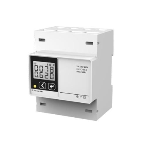 3 Phase DIN Rail Digital Electric Energy Meter 1pc