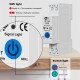 RMDZT-1PNL 63A Smart WiFi Circuit Breaker ON/OFF Timing Function Short Circuit Protection Voice Control Real-Time Electricity Consumption Tracking