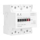 Din Rail Single Phase Electronic Energy Meter AC 220V 100A kWh Counter Consumption Analog Electricity Gague Wattmeter 50HZ