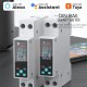 35mm DIN RAIL Switch Intelligent Meter Circuit Breaker LED Energy Meter KWh Power Timer Relay APP Control