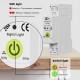 WiFi Intelligent Circuit Breaker ON OFF Timing Energy Meter Automatic Reclosing Protector with Metering and Prepaid Function Compatible