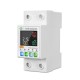 Intelligent Circuit Breaker with LCD Display App Control, Four Timing Modes Comprehensive Protection System Durable Flame-Retardant Construction