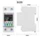 Intelligent Circuit Breaker with LCD Display App Control, Four Timing Modes Comprehensive Protection System Durable Flame-Retardant Construction