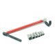 High Quality BASIN WRENCH SINK WRENCH Faucet spanner with 6pcs socket